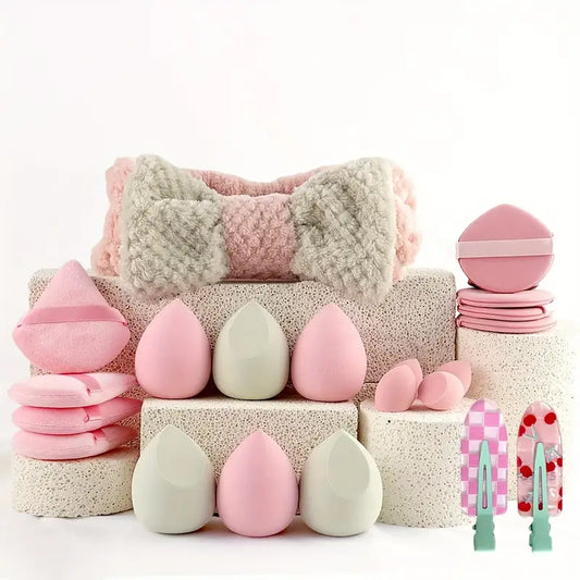 Set complet de machiaj roz